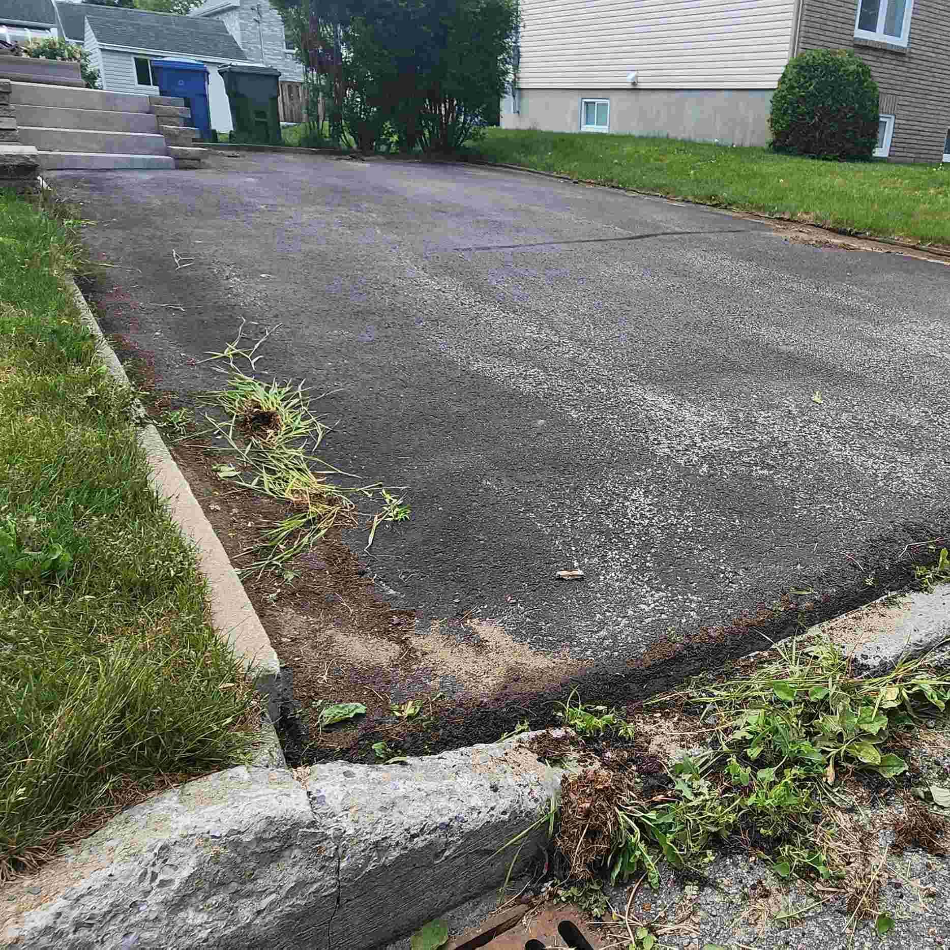 Désherbage professionnel et préparation d'asphalte à Québec